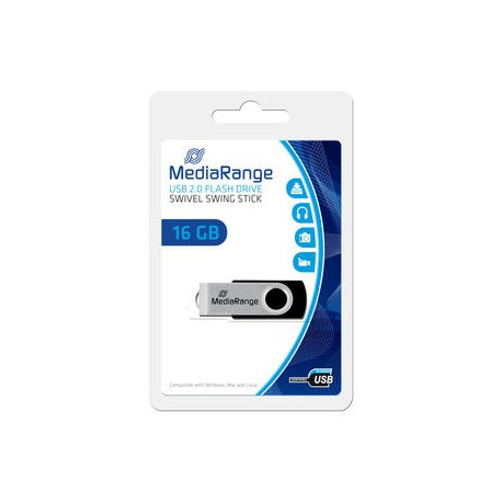 MediaRange USB Flash Drive, 16GB