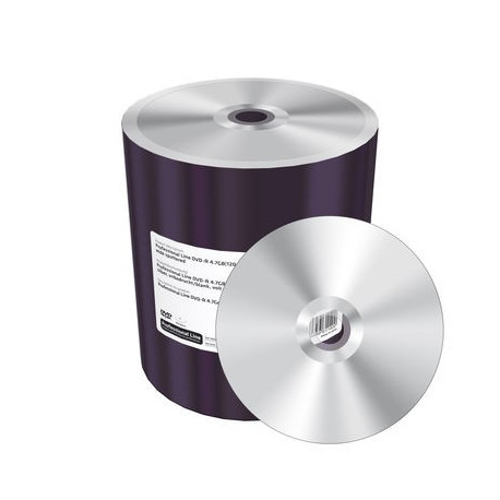 Linea Pro. DVD-R 4.7GB 16x, silver, sin imprimir/en blanco, 100 uds