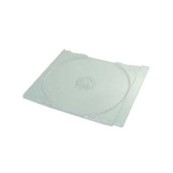 CD Tray for jewelbox, for 1 disc, machine packing grade, transparent 