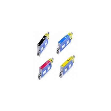 Conjunto de 4 Cartuchos Compatíveis Epson ref. 711/2/3/4 (T0715)