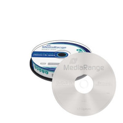 MediaRange DVD+R Doble capa 8.5gb 240min 8x, tarrina10