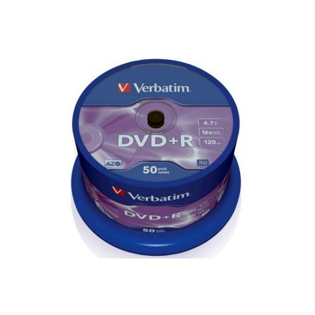 Verbatim DVD+R AZO, 50 Uds