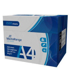 BOX - 5 x MediaRange Paper A4 Copypaper 80g, 500sheets