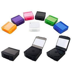attachable case CD DVD - Pack 10 Black