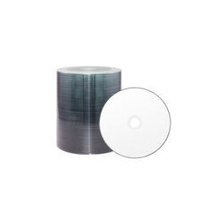 XLayerPro AKTION CD-R 52x speed, inkjet FF Imprimiblee, Blanco, diamond dye, 100 uds