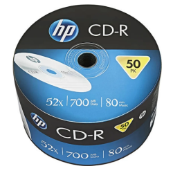 HP CD-R 700mb 52x - 50 unidades