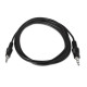 Aisens Cable Audio Estereo - JACK 3.5/M-JACK 3.5/M - 1.5m