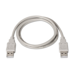 Cable USB 2.0 - Tipo A Macho a A Macho - 1.0m