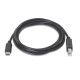 Cable USB 2.0 Impresora 3A - Tipo USB-C Macho a B Macho - 1.0m