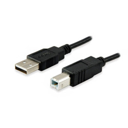 Cabo de Impressora USB-A 2.0 Macho a USB-B Macho 5m