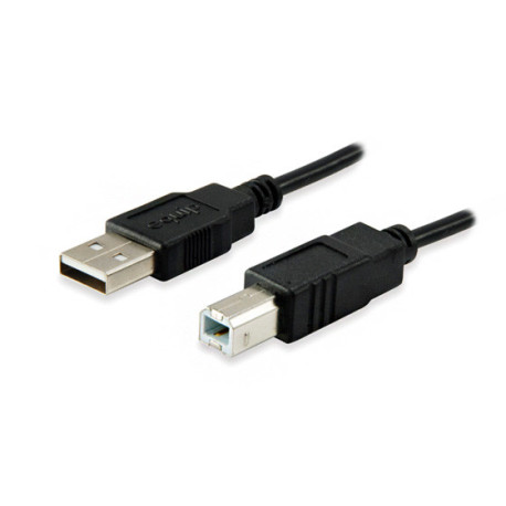 Cable de Impresora USB-A 2.0 Macho a USB-B Macho 1m
