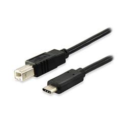 Cable USB-B Macho a USB-C Macho 2.0 1m