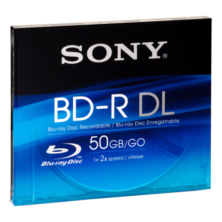 BD-R Sony DL 50GB 4X - 1 jewelcase