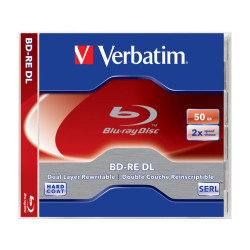 BD-RE Verbatim 50GB 2x, 1uni Jewel Case