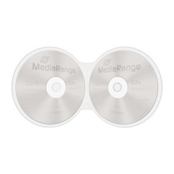 Pack 15, Shellcase para 2 Discos, transparente MediaRange