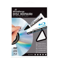 MediaRange CD/DVD/BluRay Disc Repair gel 5g with polishing cloth