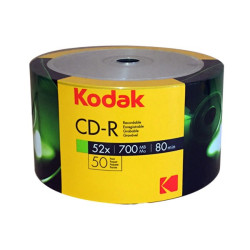 Kodak CD-R 700MB|80min 52X Pack 50