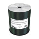 Linea pro. CD-R 700MB 80min 52x, inkjet FF imprimible, Prosel. Silver, Cake 100